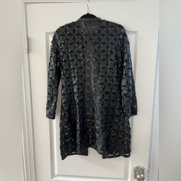 Leather cut-out jacket - Picture 6 of 7